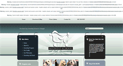 Desktop Screenshot of midwestschoolofpetgrooming.com